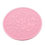 Magpies Branches Round Silicone Lace Fondant Mold Cake Mould N11