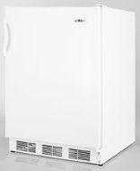 Summit FF7ADA 24&quot; AccuCold Series ADA Compliant Energy Star Medical Commercial Freestanding Compact Refrigerator...