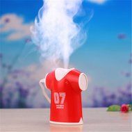 Polo Shirt Design Jersey Humidifier Cool-Mist 100ml Air USB Impeller Humidifier Mist Maker Fogger (Yellow) N4