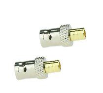 3-Pack RF Coaxial Coax Adapter BNC Female to SMB Female Connector N3