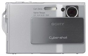 Sony Cybershot DSCT7 5.1MP Digital Camera with 3x Optical Zoom N2