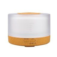 Essential Oil Diffuser Rcontrol Ultrasonic Humidifier Air Aroma with 4 Timer Settings 7 Color Changing LED Night... N2