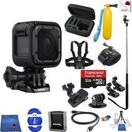 Gopro Hero 5 Session 14 Piece Frontier Bundle Includes: Go Pro Hero5 Sesssion + Case + Floaty Bobber + Chest Strap...