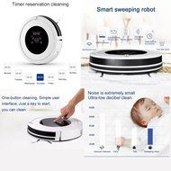 Ryham Floor Sweeping Cleaning Robot Vacuum Cleaner Duster Robotic Self Charging with Remote Control
