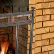 Pleasant Hearth FA617S Atticus Fireplace Screen N4