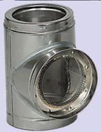 Selkirk Corporation SPR8ITP 8 Inch Superpro Tee Insulated With Plug