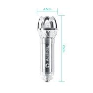 Car Ionic Air Purifier, AceFox Ionizer Freshener Removes Dust, Pollen,Smoke, Odor, Bacteria, Virus (Gray) N12