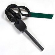 BestBuyGoods Magnesium Flint Stone Fire Starter Lighter Kit Black