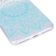 iPhone 7 Plus Case, PHEZEN Henna Mandala Floral Design [Scratch Resistant] Clear TPU Bumper Case Soft Rubber Gel... N60