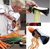 Kitchen Spiral Shred Vegetable Fruit Tools Process Device Cutter Slicer Peeler N5