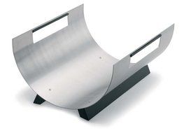 blomus Chimo Log Basket, 15-1/2 by 8-3/4 by 13-1/2-Inch