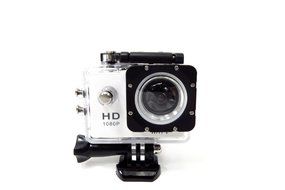 AMPERSAND SHOPS Waterproof Sport Camera 1080P HD Built In WiFi WHITE