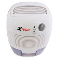 Xtech Ultra Quiet Portable Mini Dehumidifier with 16 oz removable water tank N10