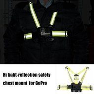Fantaseal Action Camera Chest Mount Hi-Reflective Safety Vest for GoPro Chest Mount Harness Chesty Vest GoPro...