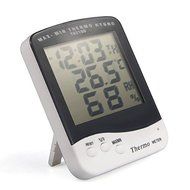 SODIAL(R) Digital LCD Indoor Hygrometer Humidity Thermometer Temperature Temp Meter N5