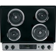 GE JS250RFSS 30" Stainless Steel Electric Slide-In Coil Range