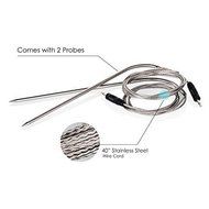 Hense Precision Digital Cooking Meat BBQ Thermometer and Kitchen Timer 2 in 1, Outdoor/Indoor Grill, Party Large... N3