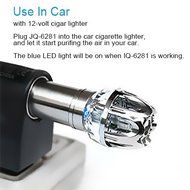 Car Ionic Air Purifier Super Efficient and Powerful Negative Ion Generator For Smokers Pets,Eliminates Odors,... N3