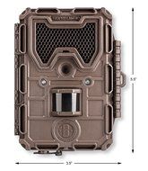 BUSHNELL 119676C Trophy Black LED HD 8.0 Megapixel HD Brown Camera