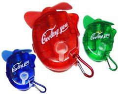 Carabiner Water Misting Fan 3 Piece Set N5