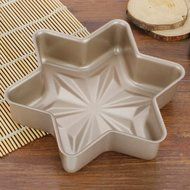 Ezeso Carbon Steel Cake Molds Pan for Baking,Bakeware (Star) N12