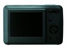 GE C1233 12MP Digital Camera with 3X Optical Zoom and 2.4 Inch LCD with Auto Brightness (Black) N2