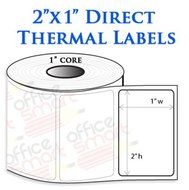 2x1 Direct Thermal Barcode Labels for Zebra GC420d GC420t GK420d GK420t GX420d GX420t LP2824 LP2422 TLP2824 LP2844...