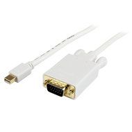 StarTech.com MDP2VGAMM6B 6-Feet Mini DisplayPort to VGA Adapter Cable for Mac/PC 1920x1200 - Black