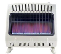 Mr. Heater, 30,000 BTU Vent Free Blue Flame Propane Heater, MHVFB30LPT + Fan