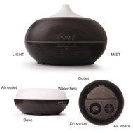 Essential Oil Diffuser,Oak Leaf 300ml Wood Grain Aromatherapy Essential Oil Diffuser with 7 Color shades,Aroma... N5