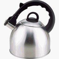 Culinary Edge 50402 Whistling Tea Kettle, 2.5-Quart, Satin Finish