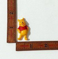 Silicone Mold Winnie The Pooh Mould (37mm) Cake Topper Modeling Chocolate Candy