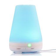 Ohala 300ml Aromatherapy Essential Oil Diffuser Ultrasonic Air Humidifier with 4 Timer Settings 7 LED Color Changing... N9