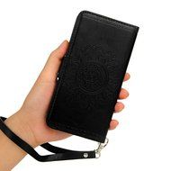 S7 Edge Case,Samsung Galaxy S7 Edge Case - Badalink 3D Embossed Flower Wallet Magnetic Flip Cover PU Leather Kickstand...