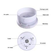 Essential Oil Diffuser - 500ml Premium Cool Mist Aroma Humidifier with 7 Color Changing LED Lamps,Waterless Auto... N5