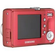 Samsung Digimax S630 6MP Digital Camera with 3x Optical Advanced Shake Reduction Zoom (Red)
