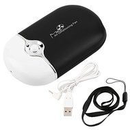 Rechargeable Portable Mini Handheld Air Conditioning Cooling Fan USB Cooler BE, Can be placed on the desk, hang... N14
