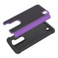 LG K10 Case, ARSUE [Drop Protection] [Shock Absorption] Hybrid Dual Layer Armor Defender Protective Case Cover... N21