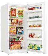 Danby DUF138E1WDD 28" Energy Star Rated Danby Designer Upright Freezer With 13.8 cu. ft. Capacity Frost Free Quick...