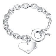 Fashion Jewelry Women Lots Style Silver Plated Charm Bangle Cuff Bracelet Gifts N2