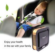 Bamett Car Air Purifier Auto Purifier, Anion Oxygen Bar, 3 in1 HEPA Air Cleaner, Odor Eliminator, Remove Dust,... N14