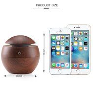 Toyofmine Mini Portable USB LED Ultrasonic Aroma Humidifier Essential Oil Diffuser Aromatherapy Purifiere for... N3