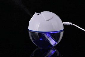 1 X Portable Mini Want Pig USB Ultrasonic Air Humidifier with Night Light (White) N6