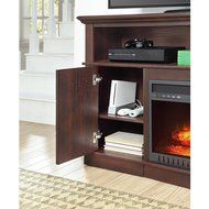Cherry Finish 60" Better Homes And Gardens Remote Control Fireplace Media Console For TV's Up To 70" N5