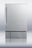 Summit Stainless Steel Outdoor Icemaker, 25 x 14.75 x 23 inch -- 1 each.