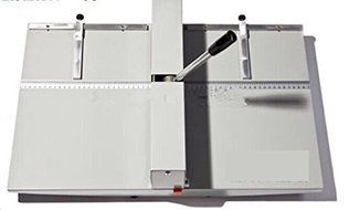 WunTai 350mm/ 13.7inch Manual creasing machine and perforating machine 2 in 1 paper creaser and perforator Creasing...
