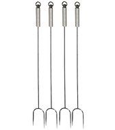 Pilgrim Home and Hearth 18657 Contemporary Roasting Fork, Set of 4