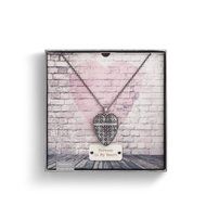 Demdaco Story Heart Pendant - Forever 32" Brass Necklace &amp; Locket