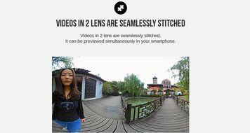 720&deg; Wifi Panoramic VR Camera with Dual Spherical Lens Sport DV N2