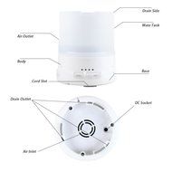 Essential Oil Diffuser, 300ml {3rd Update Version} Aromatherapy Humidifier Cool Mist Natural Lifespan | 4 Timer... N8